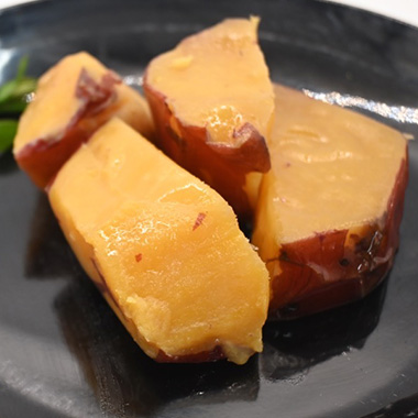 Soft golden sweet potato