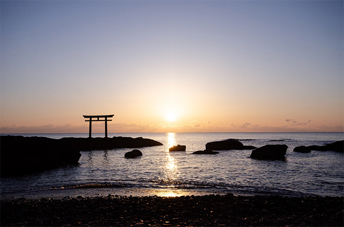 Sunrise from Oarai Coast